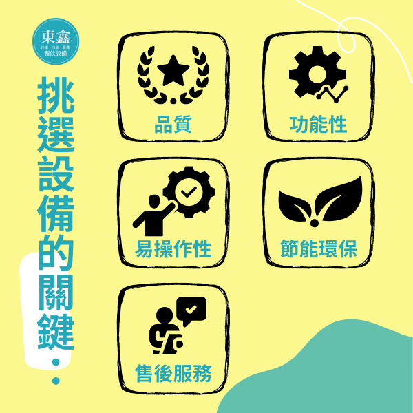 挑選設備的關鍵