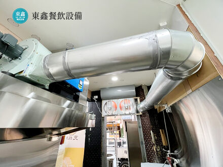 台中美德街拉麵店靜電除油風管設備 台中美德街拉麵店靜電除油風管設備