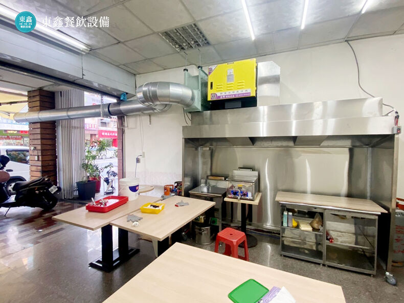 餐廳廚房落地型煙罩設備 餐廳廚房落地型煙罩設備