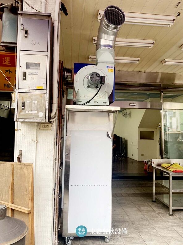 台中二姐海鮮麵店靜電除油機安裝 台中二姐海鮮麵店靜電除油機安裝