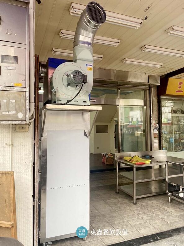 台中二姐海鮮麵店靜電除油機安裝 台中二姐海鮮麵店靜電除油機安裝