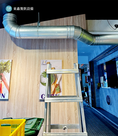 台中健康餐盒廚房排油煙設備風管規劃案例 台中健康餐盒廚房排油煙設備風管規劃案例