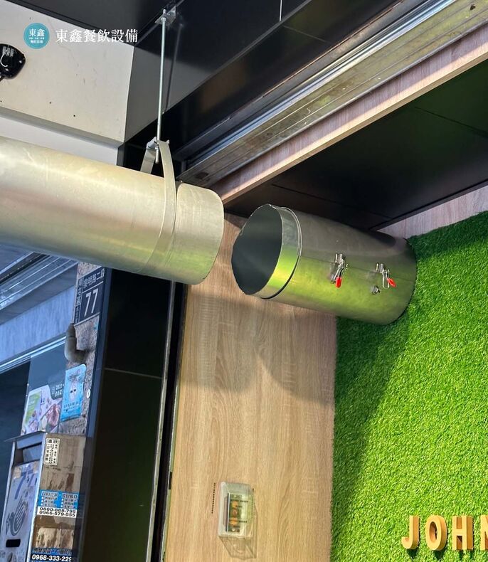 台中健康餐盒廚房排油煙設備風管規劃案例 台中健康餐盒廚房排油煙設備風管規劃案例