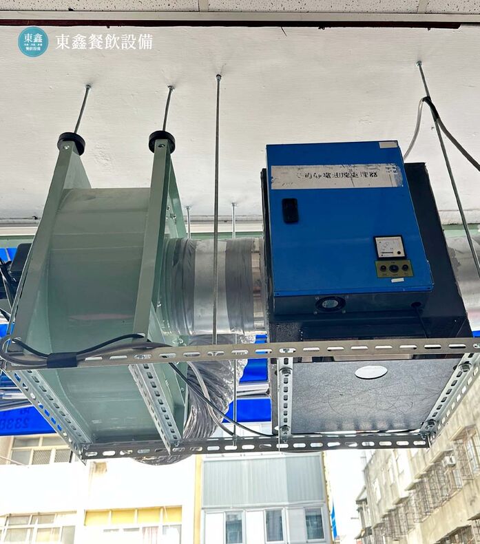 台中中華路現炒店靜電油煙馬達設備更新 台中中華路現炒店靜電油煙馬達設備更新